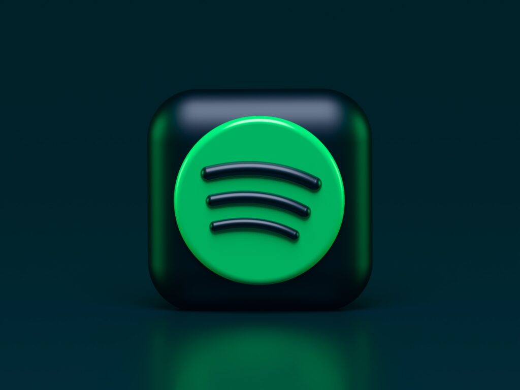 logo that spotify uses for marketing
